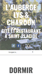 Mobile Screenshot of lysetchardon.com